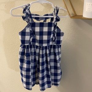 Oshkosh summer plaid dress